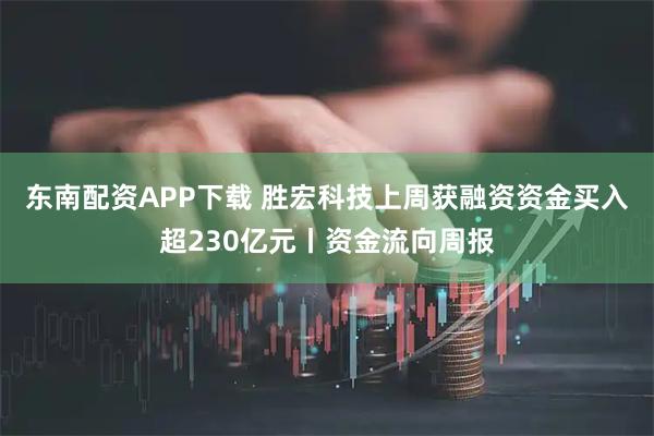 东南配资APP下载 胜宏科技上周获融资资金买入超230亿元丨资金流向周报